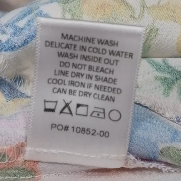 Show Me Your Mumu The  Romance Ruffle Ivory Botanical Floral Maxi Dress Size S - Picture 13 of 15